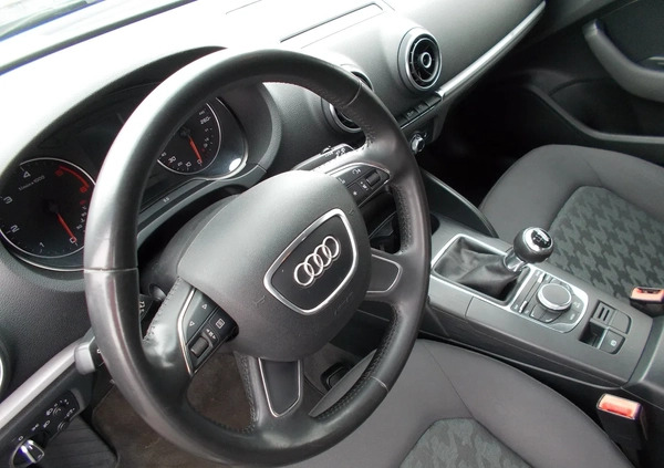 Audi A3 cena 37900 przebieg: 241049, rok produkcji 2012 z Nidzica małe 232